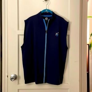 FootJoy Full-Zip Vest - Medium (Navy)